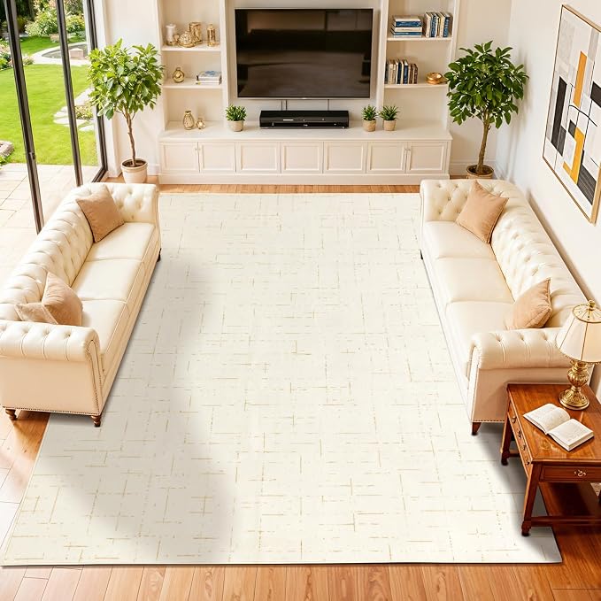LIANLAM Washable Rug Area Rugs for Living Room by LIANLAM