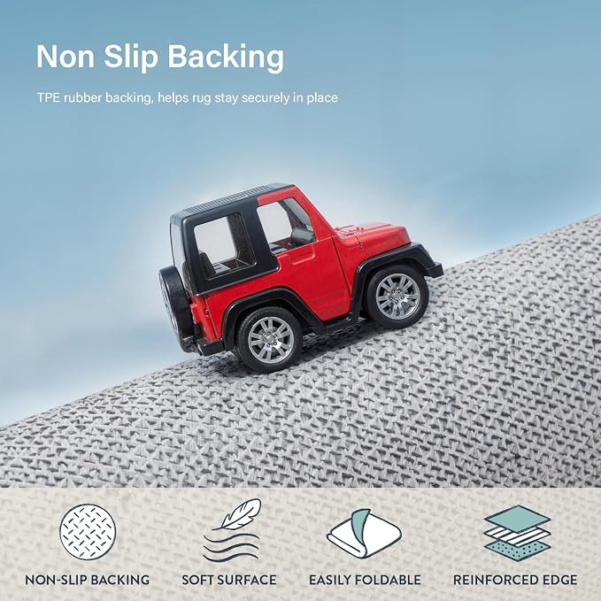 Lahome Zelie Checkered Washable 2x8 Green Runners - Image 6