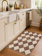 Checkered Entryway Rug - Image 9