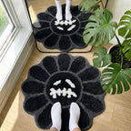 Trippy Happy Face Rug Cool Rugs Tufted Quick Dry Bath Mats - Image 7
