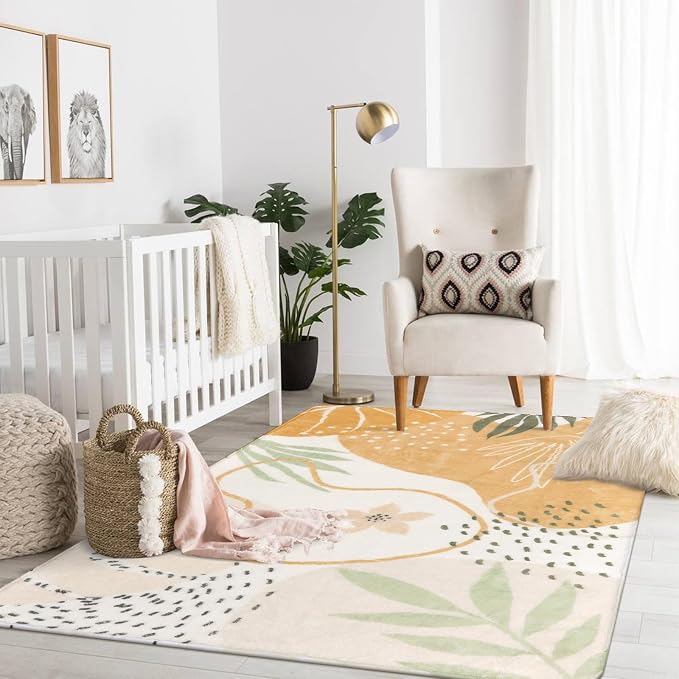 Lahome Washable Area Rug for Living Room - Image 7