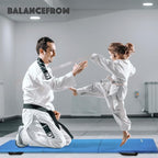 BalanceFrom 6x2 Feet 3-Panel Folding Gymnastics Mat – 1.5-Inch Thick Pad - Image 5