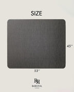 Baroyal Office Chair Mat for Hardwood Floor Under Desk Computer Rolling Chair - Image 2