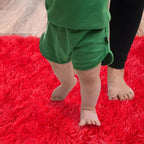 Soft Runner Rugs for Bedroom Hallways, 2x6 Red Fluffy Shag Throw Area Rug Non - Image 4