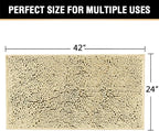 H.VERSAILTEX Microfiber Bath Rugs Chenille Floor Mat Ultra Soft Washable - Image 2