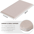 HappyTrends Kitchen Runner Rugs Anti-Fatigue mats, 17.3"x 28", Non Slip - Image 2