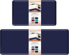 HappyTrends 2 PCS Kitchen Mat Cushioned Anti-Fatigue Floor Mat, Heavy Duty by HappyTrends