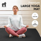 Gorilla Mats Large Yoga Mat – 6'x4', Anti Fatigue, Stretching - Image 9