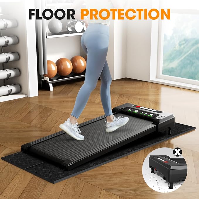 Stepwaver Walking Pad Mat for Carpet, Treamill Mat for Hardwood Floors - Image 6