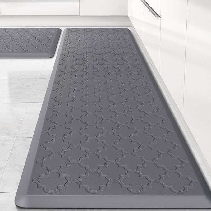 Kitchen Mat Cushioned Anti-Fatigue Floor Mat Water Resistant Non-Skid Kitchen by SoftDuo