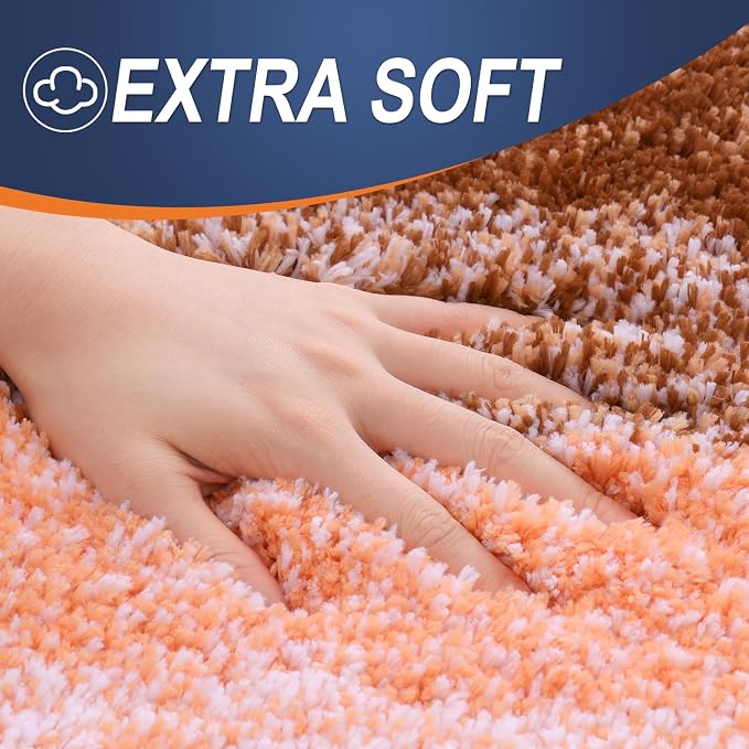 OLANLY Bathroom Runner Rugs Mat 47x17, Extra Soft Absorbent Microfiber Bath Rugs - Image 2
