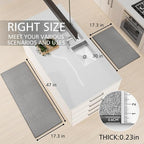 SUMLANS Kitchen Mat Set of 2 PCS, Cushioned Non Slip Rugs - Image 2