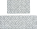 FRESHMINT Kitchen Mat Set of 2, Anti-Fatigue Cushioned Kitchen Mats by FRESHMINT