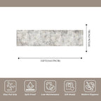 3x12 ft Non Skid Hallway Runner Rug - Image 2