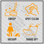 Ottomanson 2' x 14' Hallway Runner Extra Durable Non-Slip Rug Mat - Image 6
