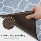 FRESHMINT Kitchen Mat Set of 2, Anti-Fatigue Cushioned Kitchen Mats - Image 5