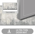 Ultra Thin Door Mat Indoor Entrance, 1/10 in Thin Door Mats - Image 2
