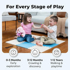 MioTetto Baby Play Mat, Comfortable Playtime Mat – Portable Foam Floor Tiles - Image 8