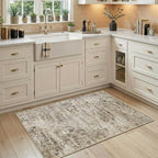2x3 Rug for Entryway Hallway-No Slip Soft Carpets Modern Abstract Indoor Floor - Image 3