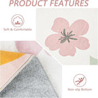 Kids Rug, Kids Carpet Playmat Non-Slip 5x7 Area Rugs Machine Washable Rug - Image 5