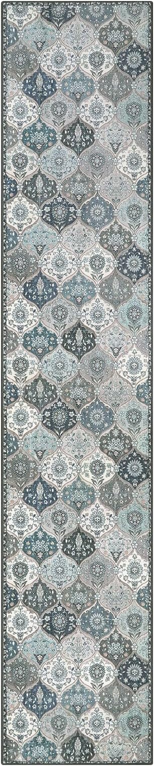 Lahome Moroccan Hallway Runner Rug Non Slip, 2x10 Washable Runner Rugs - Image 7