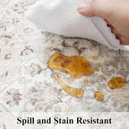 5x7 Living Room Area Rugs: Washable Non-Slip Stain Resistant Rug - Image 6