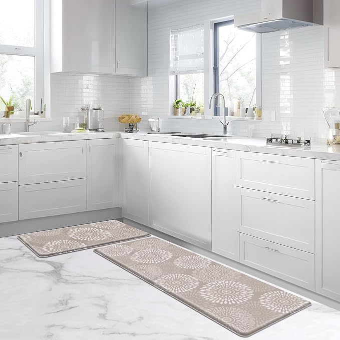 LuxStep Kitchen Mats for Floor, Cushioned Rug Anti-Fatigue Mats for Kitchen - Image 4