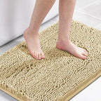 H.VERSAILTEX Ultra Soft Texture Chenille Plush Bath Rugs Floor Mats, Hand by HVERSAILTEX