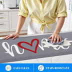 HappyTrends Kitchen Mat Cushioned Anti-Fatigue Rug Non-Slip Kitchen Rugs Stain - Image 4