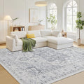 Srugn Area Rug 8x10 Washable Area Rugs by Srugn