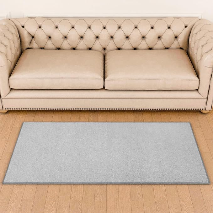 Area Rug with Non Slip Rubber Backing, Washable Soft Floor Carpet - Image 4
