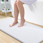 OLANLY Large Bathroom Rugs 50x30, Extra Soft Absorbent Chenille Bath Rugs by OLANLY