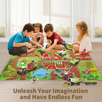 Oriate Kids Toy Dream Mat Happy Farm Activity Playmat, Parent-Child Interaction - Image 2