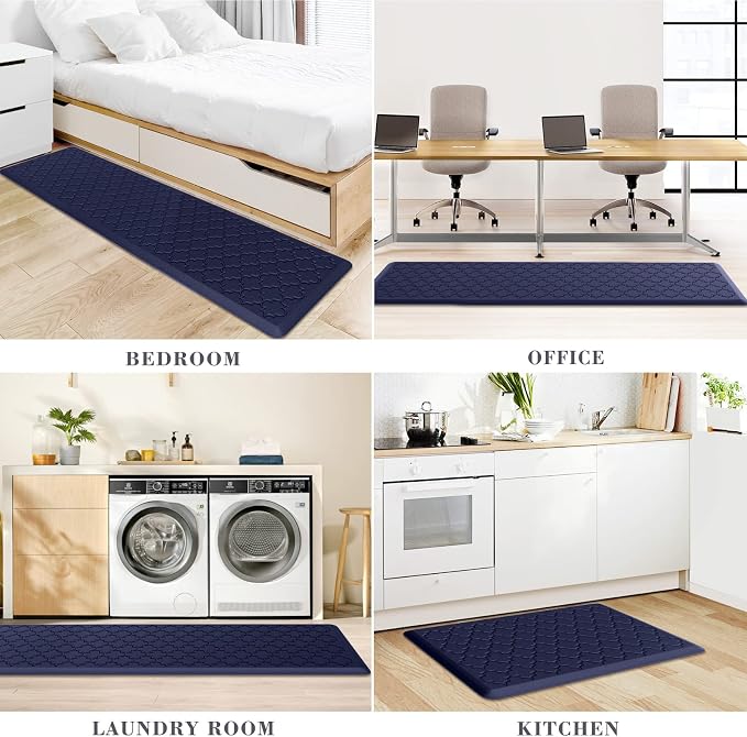 Kitchen Mat Cushioned Anti-Fatigue Floor Mat Water Resistant Non-Skid Kitchen - Image 7
