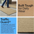 GORILLA GRIP Waterproof Traffic Guard Door Mat, Heavy Duty Entryway Mats - Image 3