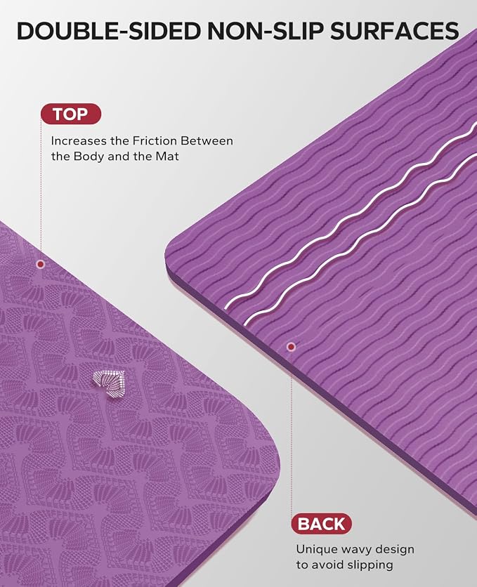 HAPBEAR Extra Large Yoga Mat - Image 3