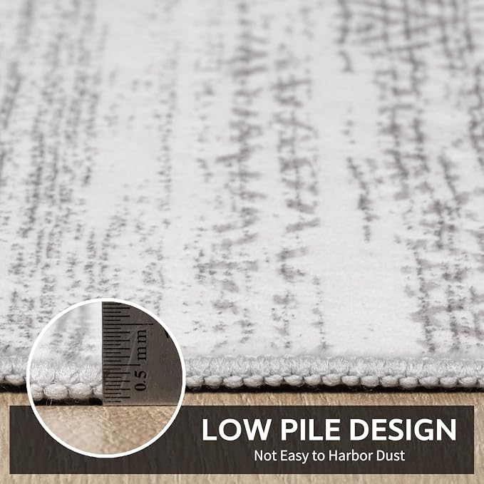 Small Area Rug-2x3 Entryway Rug Non Slip Washable Low Pile Indoor Door Mat - Image 4