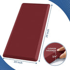 KitchenClouds Kitchen Mat Cushioned Anti Fatigue Rug 20"x39" Water Resistant - Image 2