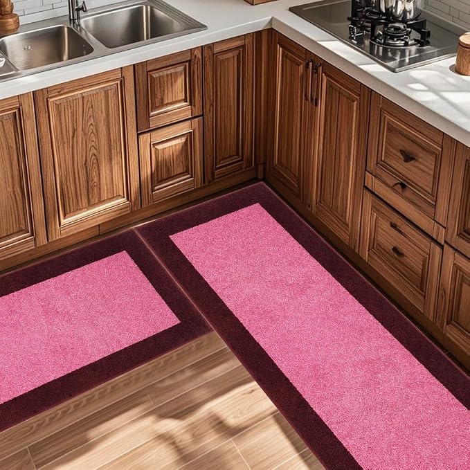 Machine Washable Kitchen Rug 24" x 70", Non Slip Kitchen Mat - Image 6