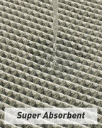 AMOAMI Upgraded Waffle Runner Rug Super Absorbent Non Slip Bath Mats - Image 2
