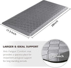 HappyTrends Kitchen Mat Cushioned Anti-Fatigue Kitchen Rug, 17.3"x 28" - Image 2