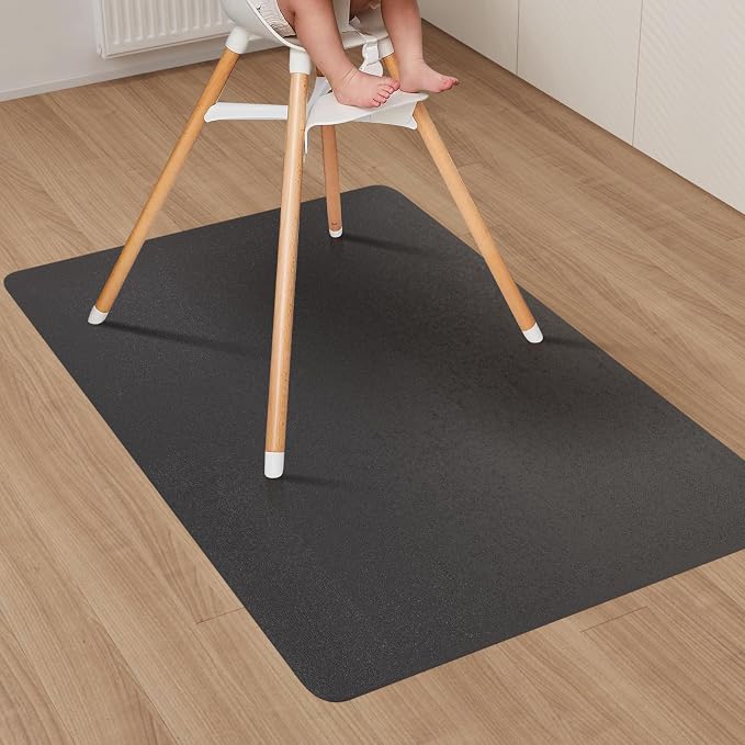 Area Floor Mat for Home, Spill Resistant Floor Protector Cover for Kitchen by ZPAIAreaFloorProtector