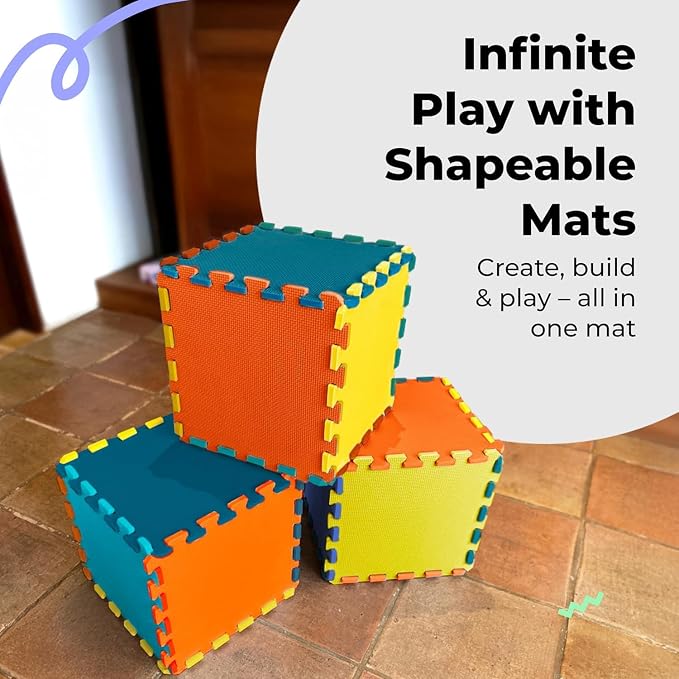 MioTetto Baby Play Mat, Soft Foam Floor Tiles - Image 7