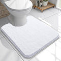 OLANLY Toilet Rugs U-Shaped 20x20, Extra Soft Absorbent Chenille Contour by OLANLY