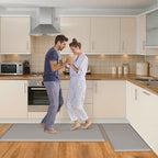 HappyTrends 2 PCS Kitchen Mat Cushioned Anti-Fatigue Floor Mat, Heavy Duty - Image 7