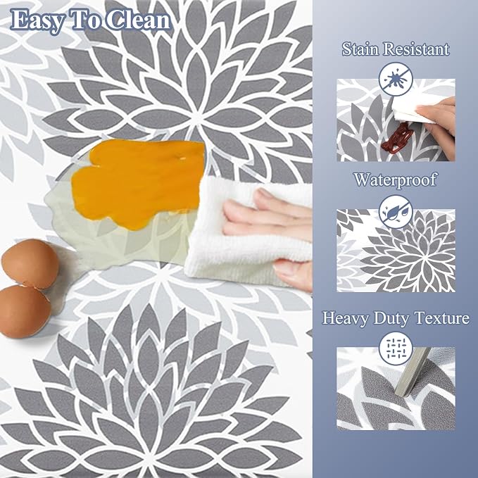 HEBE Anti Fatigue Kitchen Rugs Sets of 2, Non Slip Kitchen Mats - Image 5