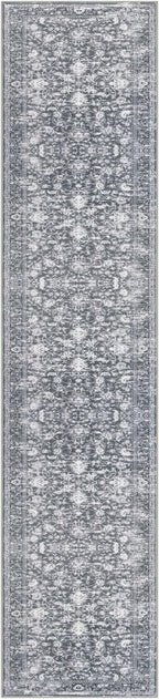 KILOCOCO Runner for Hallway 2x12 Runner Rug Printed Vintage Floral Washable Rug - Image 9
