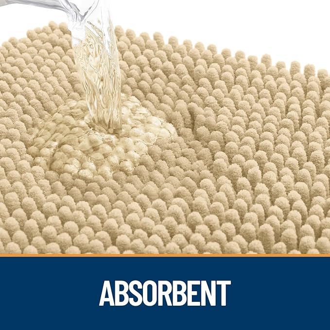 OLANLY Dog Door Mat for Muddy Paws 30x20, Absorbs Moisture and Dirt, Absorbent - Image 3
