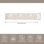 3x15 Ft Long Hallway Runner Rug – Non-Slip Washable Kitchen Floor Rug - Image 2