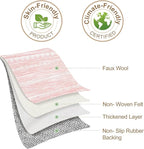 Nakagishi Pink Rugs for Bedroom Girls: 7x10 Washable Boho Large Neutral Cute - Image 8